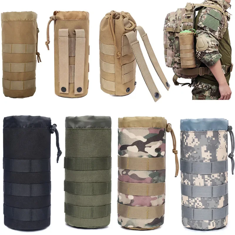 Hydration Pack Outdoor - 전술 Molle 물병 가방 파우치 홀더