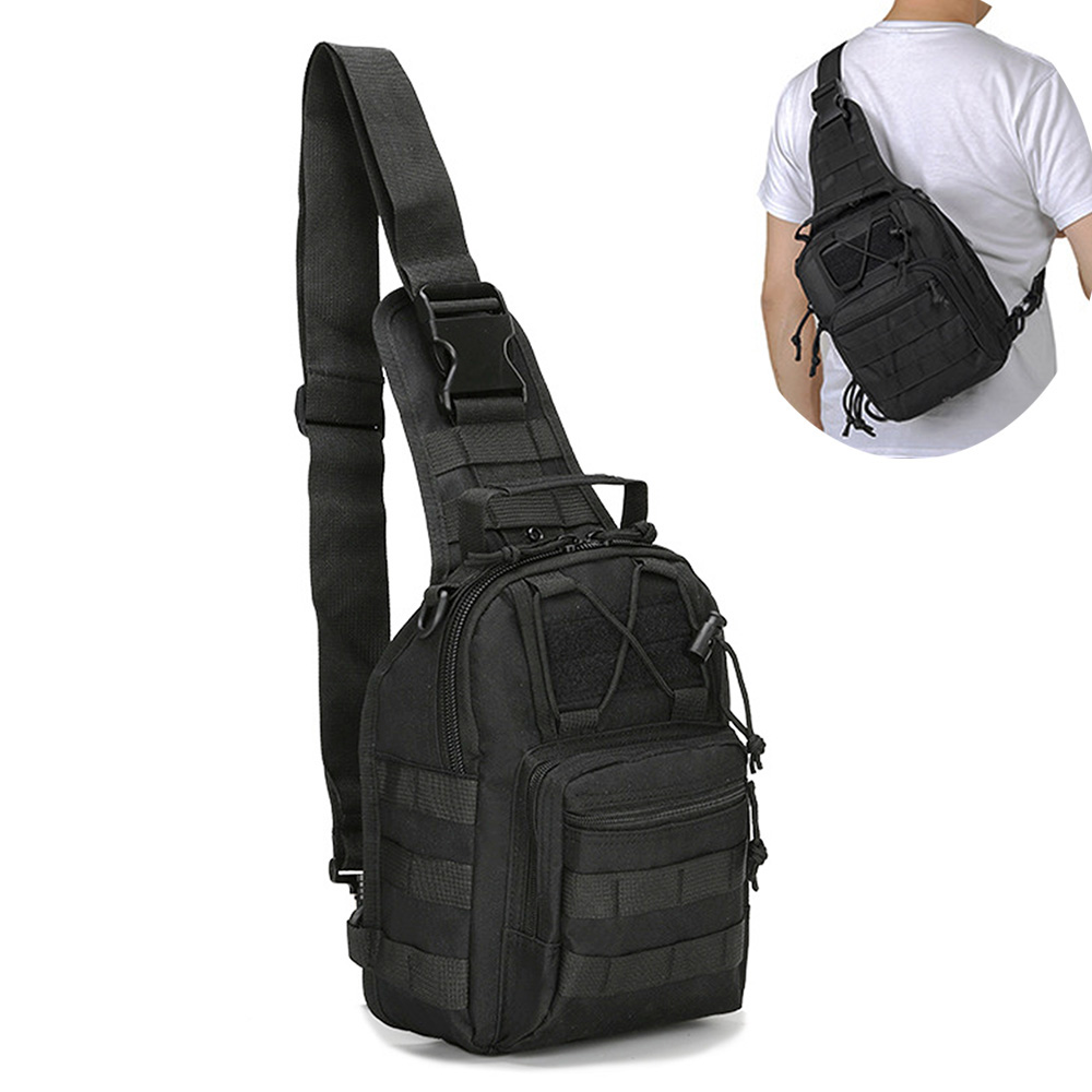 Urban Backpack Tactical - 남성용 크로스바디 슬링 백팩 숄더 체스트