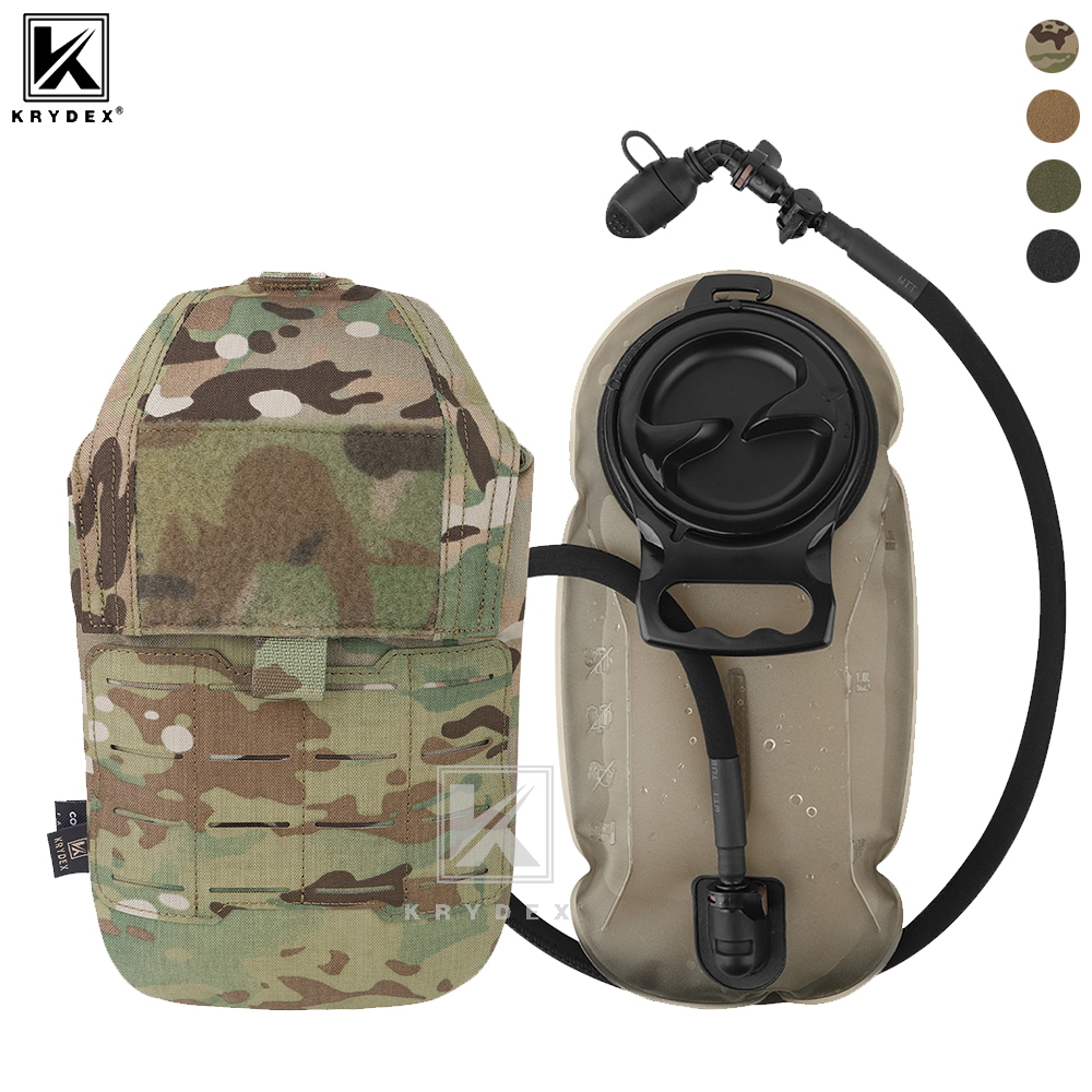 Hydration Pack Outdoor - KRYDEX 전술용 1.5L 50oz 하이드레이션 블래더