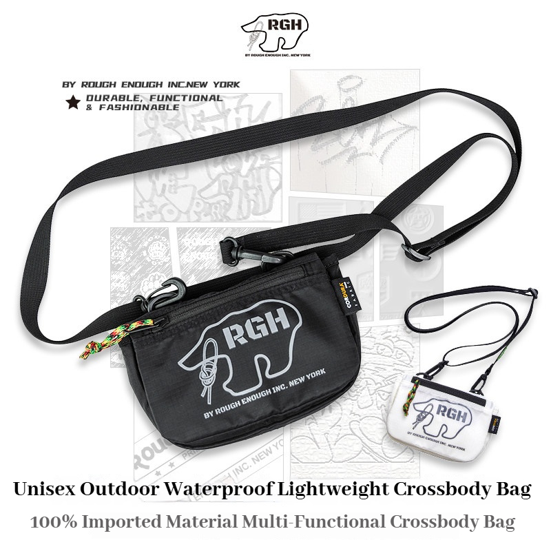 Sling Backpack Shoulder - RGH 방수 캔버스 소재 미니 크로스백,
