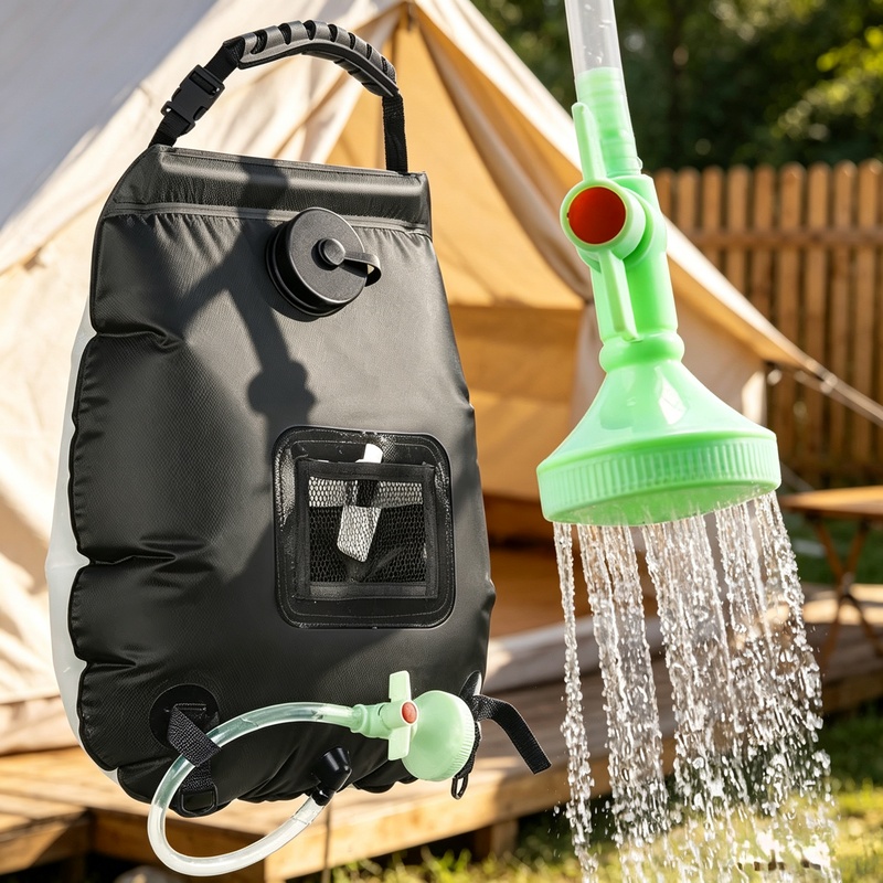 Hydration Pack Outdoor - 20L 5갤런 태양열 캠핑 샤워백, 군용