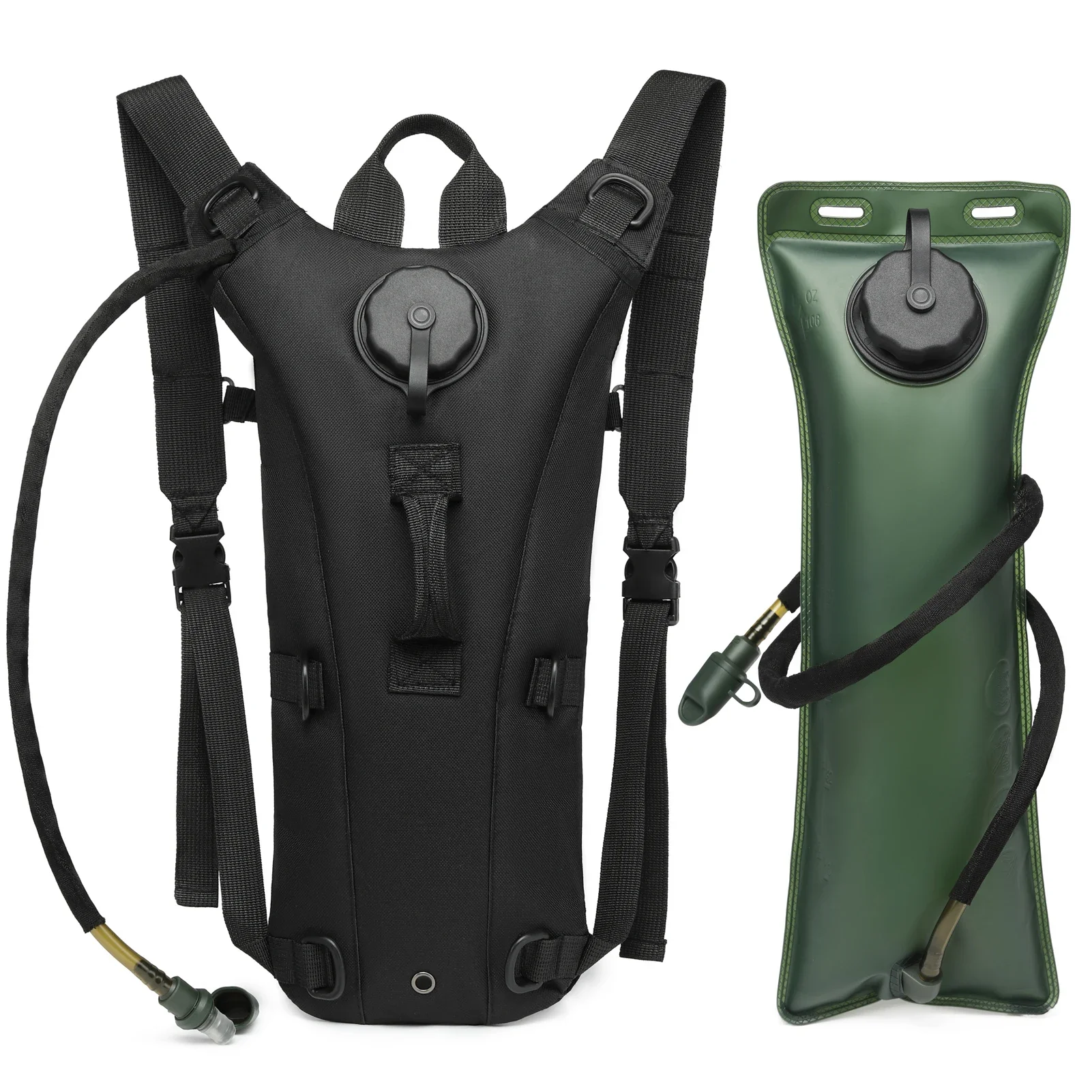 Urban Backpack Tactical - 군용 전술용 카멜 백팩, 3L 방수