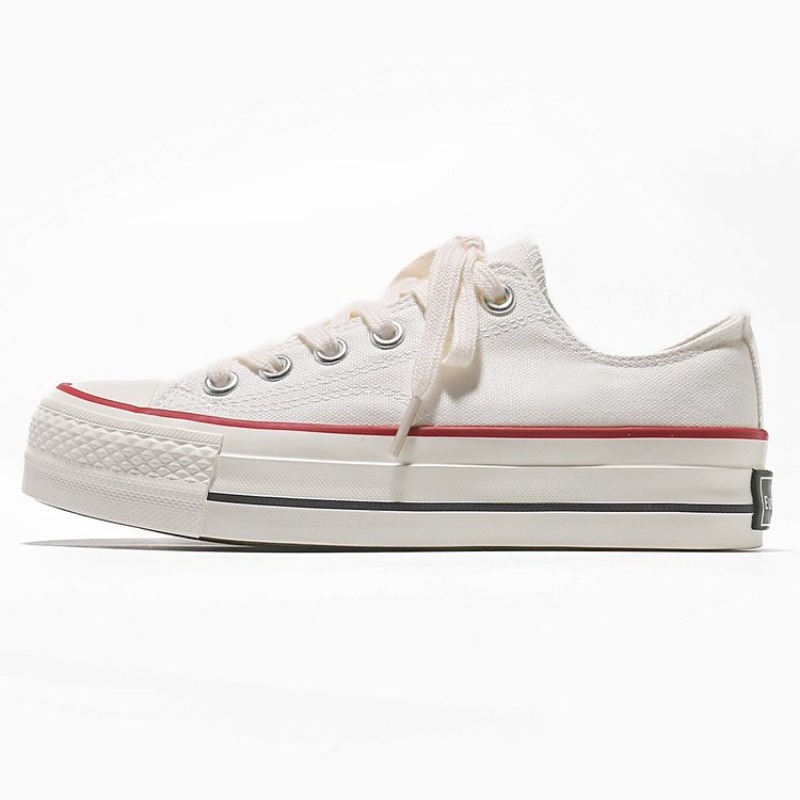 학생 하이솔 캔버스화 여성 두꺼운 밑창 캐주얼 스니커즈 - Vans Shoes Old Skool 리뷰 및 가격
