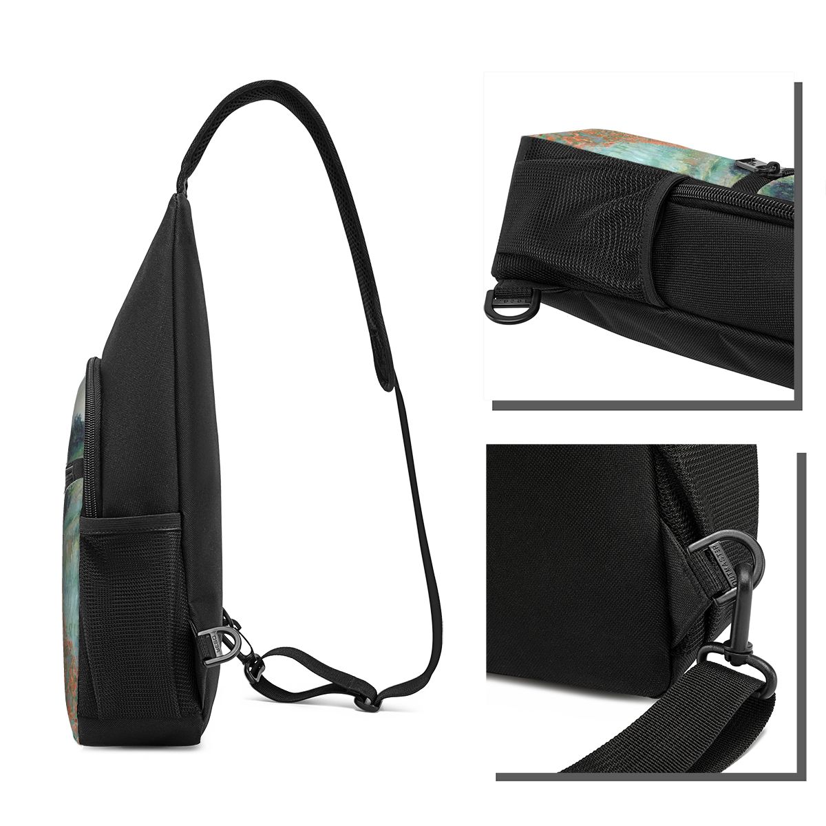 1885 클로드 모네 지베르니 근처의 속이 빈 곳에 있 - Sling Backpack Shoulder 리뷰 및 가격