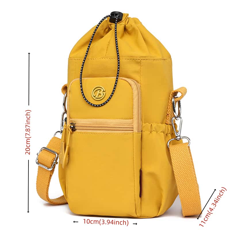 여성용 가벼운 나일론 소재 크로스백, 드로스트링이 달린 - Sling Backpack Shoulder 리뷰 및 가격