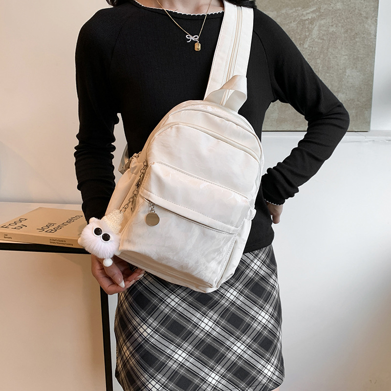 여성용 미니 백팩 2024 패션 다기능 체스트 백 십대 - Fashion Backpack Women 리뷰 및 가격