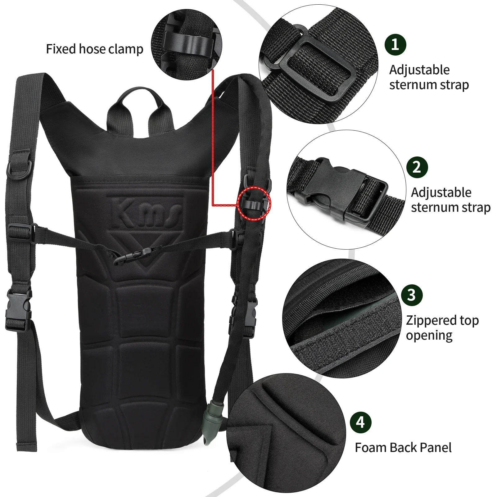 군용 전술용 카멜 백팩, 3L 방수 물주머니 포함, 러 - Urban Backpack Tactical 리뷰 및 가격